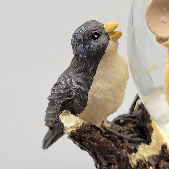 Charming Tails Snow Globe Enjoy The Changes Mice Bird Acorns Fall Autumn - Picture 11 of 14